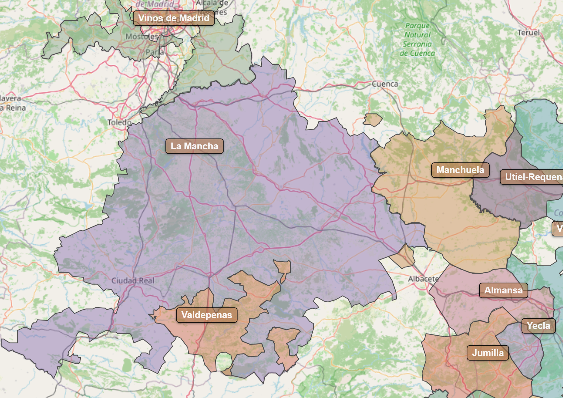Billede fra regionen Castilla-La Mancha